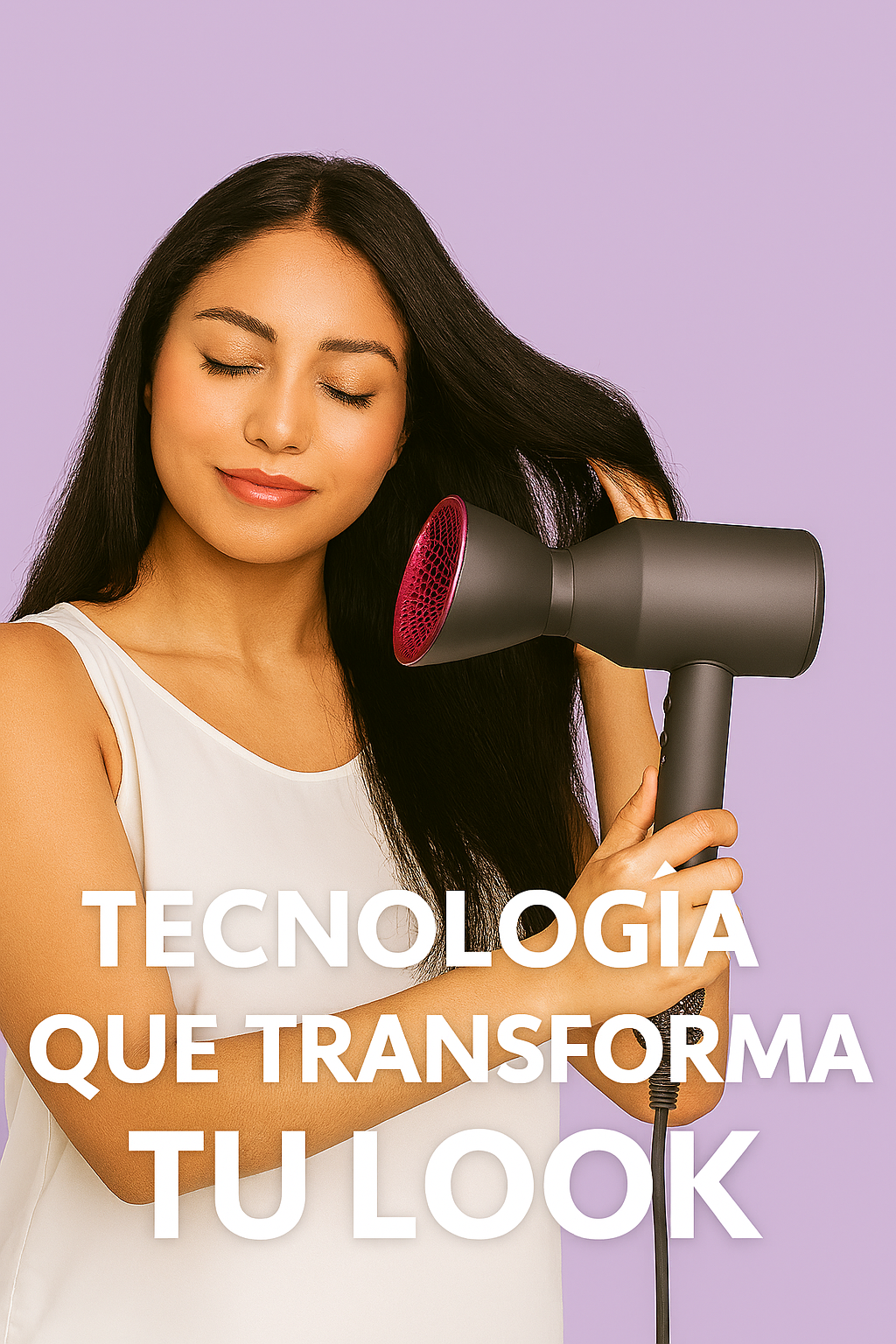 Secador iónico pelo brillantes.